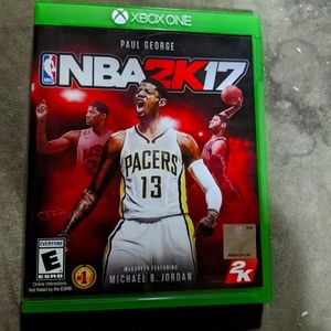 NBA2K17 - XboxOne; Masdden 17 - XboxOne